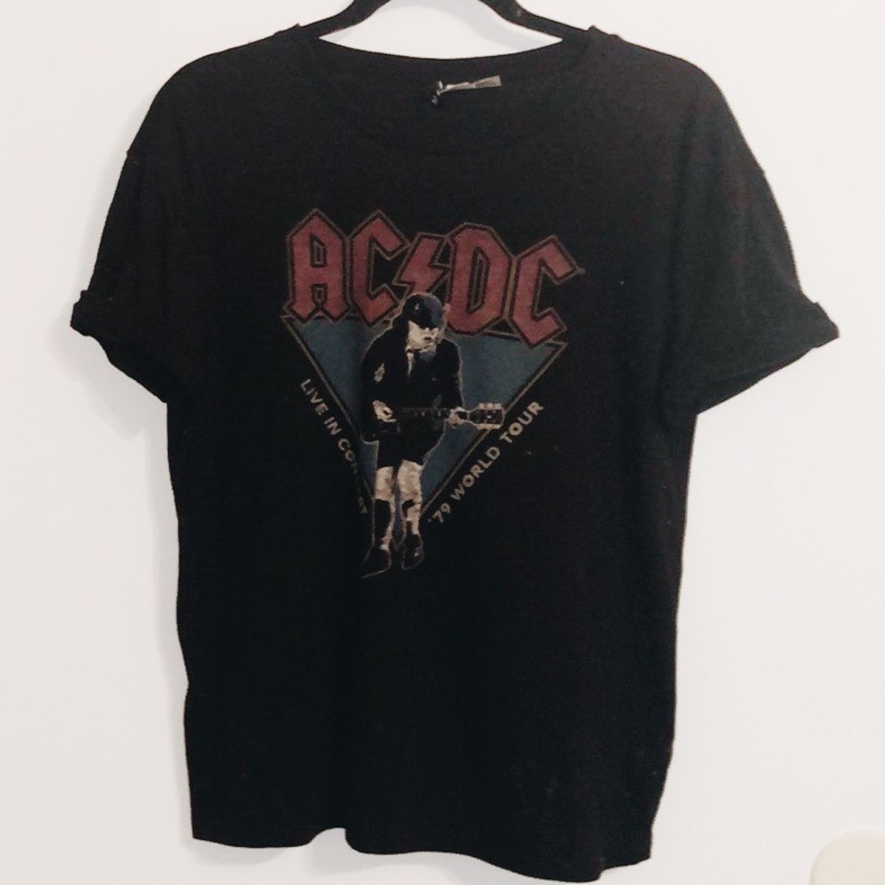 H&M AC/DC Band Tee Shirt